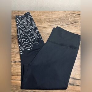 Buffbunny Collection No Front Seam High Rise Leggings Reflective Detail XXL